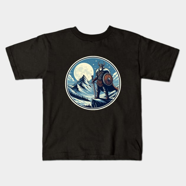 Guard of the North Kids T-Shirt by Shy Elf Designer